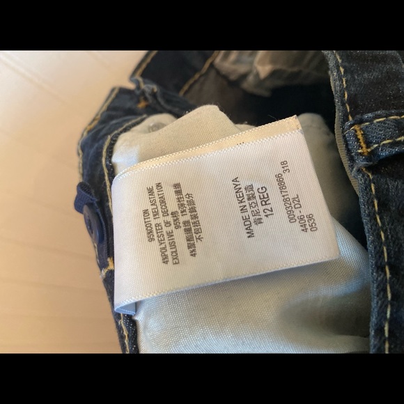 GIRLS LEVI JEANS - Picture 5 of 5